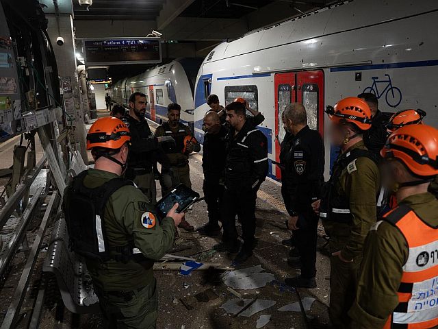 Падение ракеты-перехватчика в Тель-Авиве: причинен ущерб станции, приостановлено ж/д сообщение