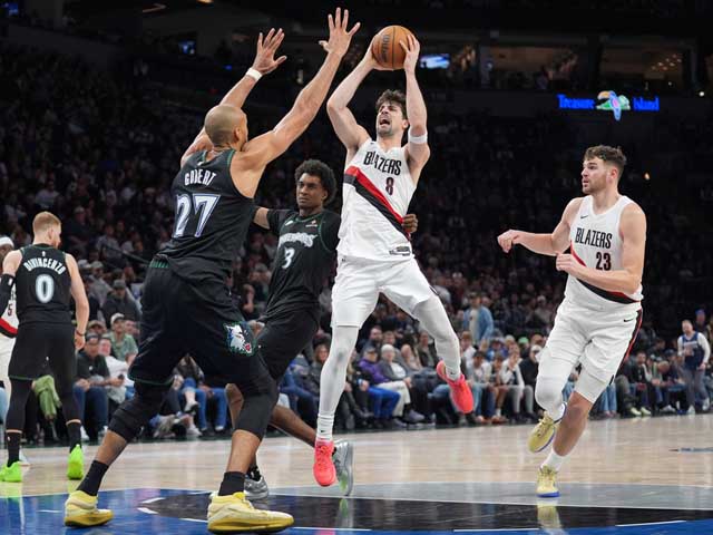НБА. Дени Авдия набрал 25 очков. "Портленд" укротил "волков"