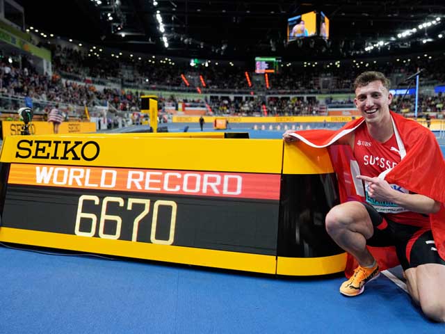 Чемпионат мира по легкой атлетике. Швейцарец установил мировой рекорд в семиборье