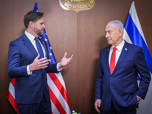 "Исраэль а-Йом": Вэнс обвинил Нетаниягу в попустительстве еврейским экстремистам