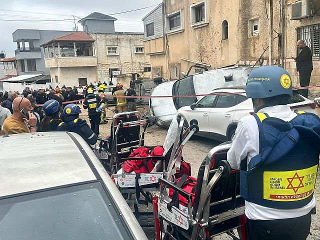 МАДА: в результате иранского обстрела в Кафр-Касеме пострадали пять человек
