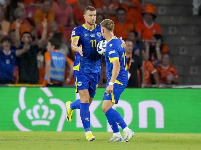 Футбол. Достижение Эдина Джеко