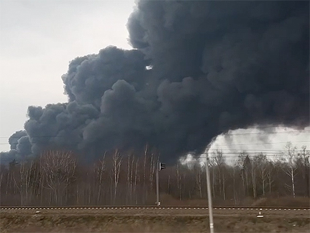 Новая атака дронов на российский порт Усть-Луга, есть пострадавшие