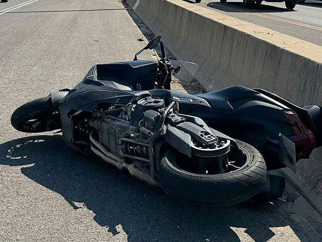 В столкновении с мотоциклом возле Кирьят-Бялика  тяжело пострадал водитель автомобиля