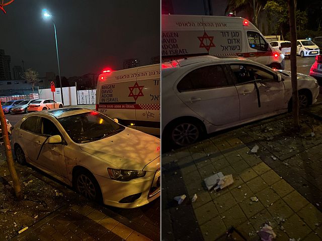 В Петах-Тикве после обстрела