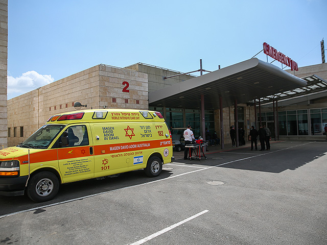 Около больницы "Зив" в Цфате