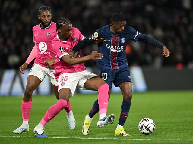 Футбол. Чемпионат Франции. Дубль Дембеле. Победа ПСЖ