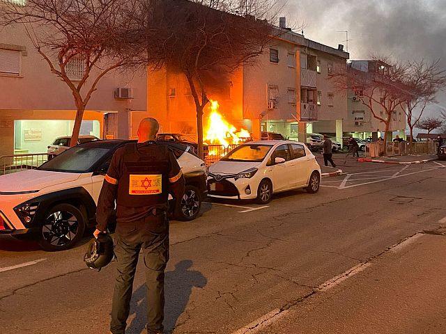 После обстрела в Хайфе