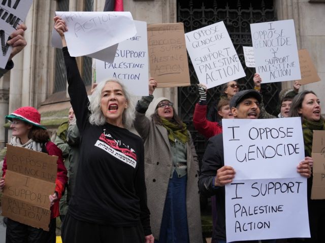 Манифестация в поддержку Palestine Action в Лондоне, сотни задержанных