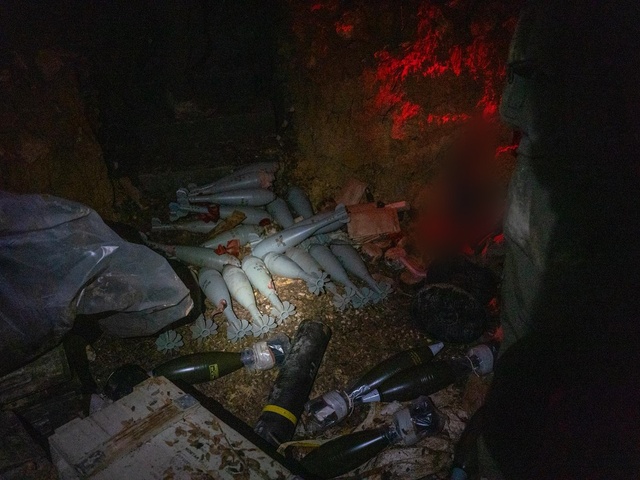 769-я бригада продолжает действовать в Ливане: обнаружен подземный склад оружия. Фото, видео