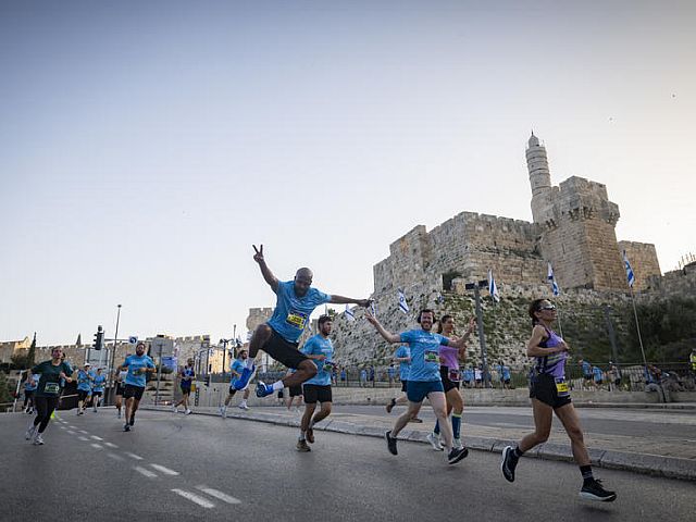 Иерусалимский марафон по сокращенной программе. Фоторепортаж
