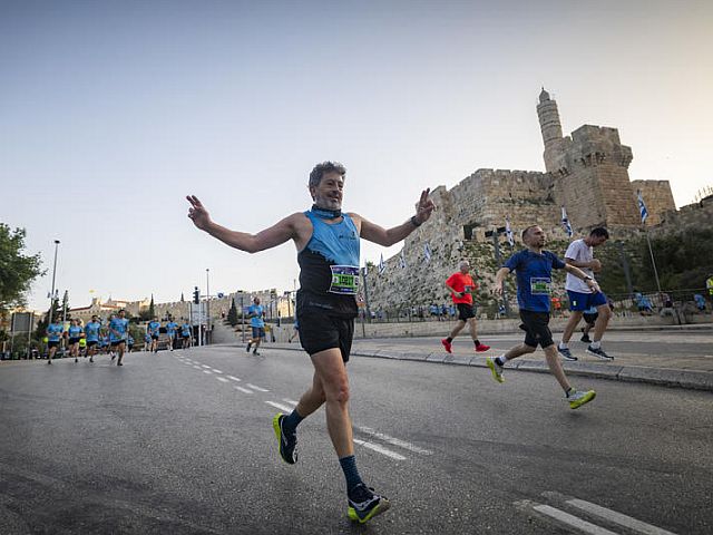 Иерусалимский марафон по сокращенной программе. Фоторепортаж
