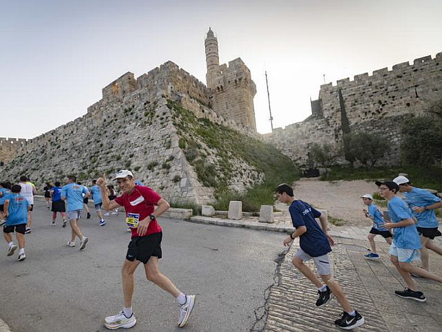 Иерусалимский марафон по сокращенной программе. Фоторепортаж
