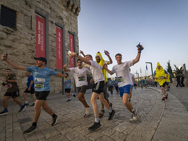 Иерусалимский марафон по сокращенной программе. Фоторепортаж
