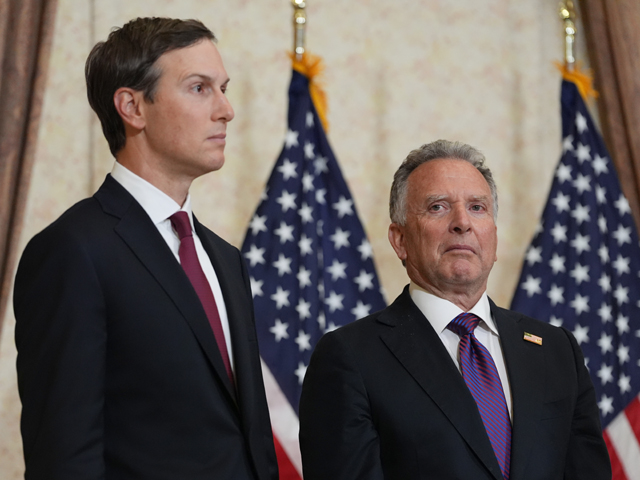 Специальный посланник США Стив Виткофф и советник Белого дома Джаред Кушнер