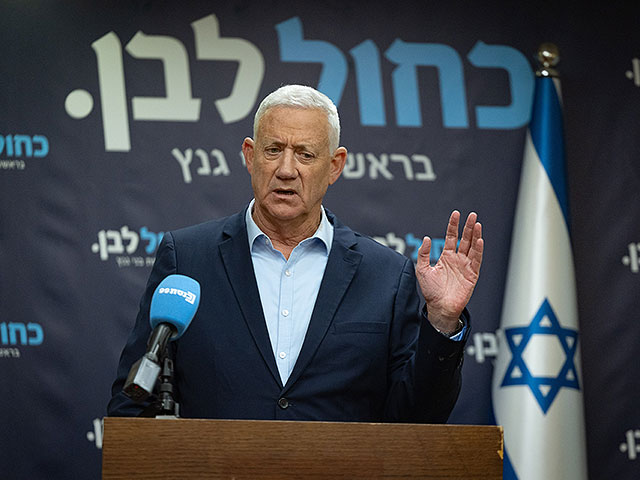 Ганц:  "Не буду 61 голосом в коалиции Нетаниягу"