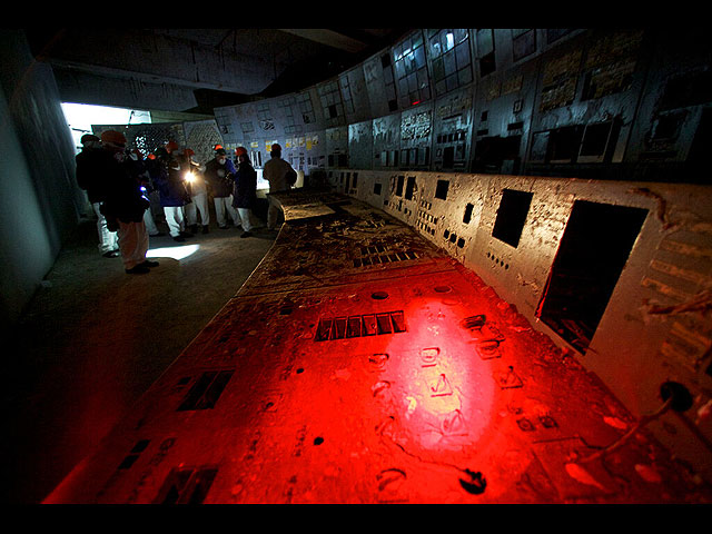 Диспетчерская четвертого энергоблока на Чернобыльской атомной электростанции. 2011 год