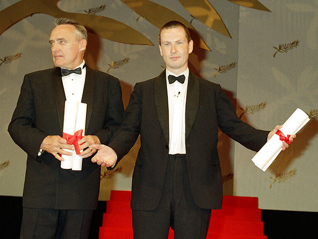 С Дэннисом Хоппером, 1991 год