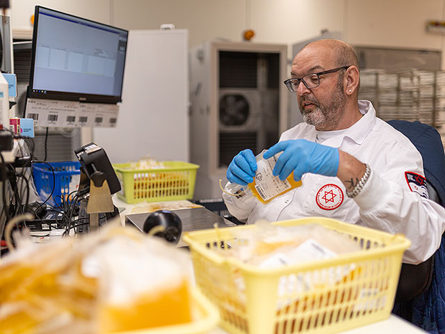 Центральный комплекс МАДА в Рамле: всегда готов к работе в условиях войны. Фоторепортаж