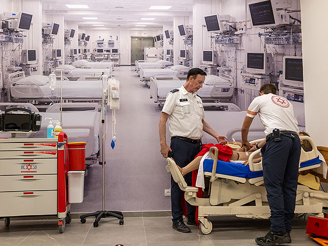 Центральный комплекс МАДА в Рамле: всегда готов к работе в условиях войны. Фоторепортаж