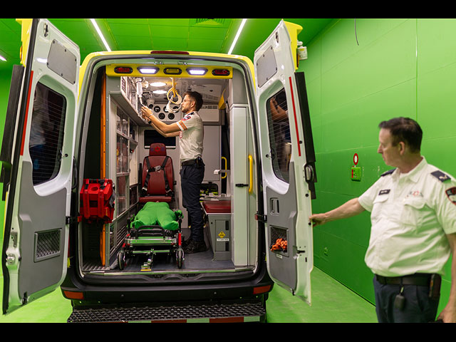 Центральный комплекс МАДА в Рамле: всегда готов к работе в условиях войны. Фоторепортаж