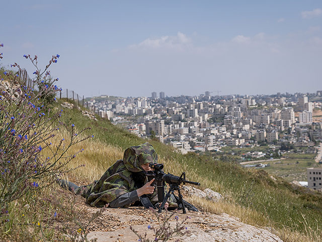 Девушки-снайперы пограничной полиции Израиля. Фоторепортаж