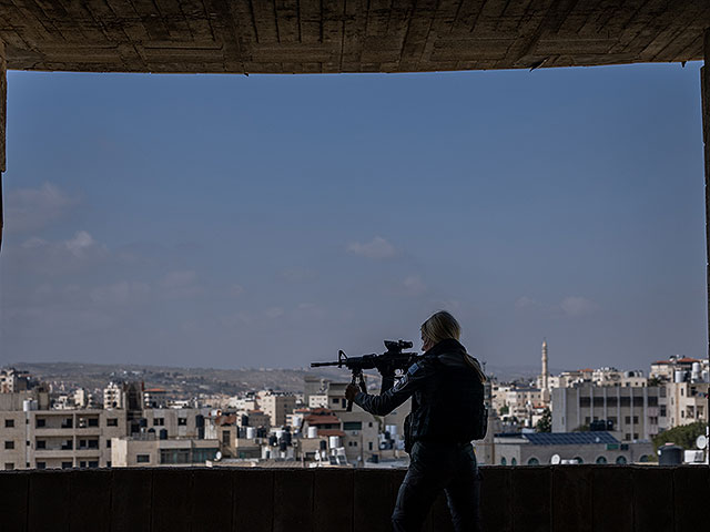 Девушки-снайперы пограничной полиции Израиля. Фоторепортаж