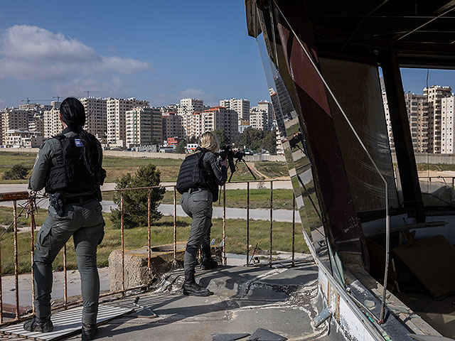 Девушки-снайперы пограничной полиции Израиля. Фоторепортаж