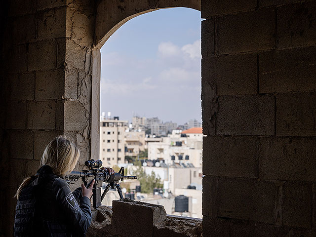 Девушки-снайперы пограничной полиции Израиля. Фоторепортаж