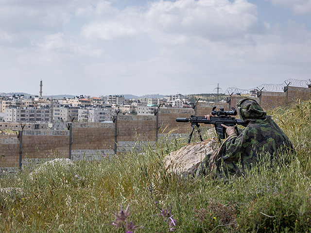 Девушки-снайперы пограничной полиции Израиля. Фоторепортаж