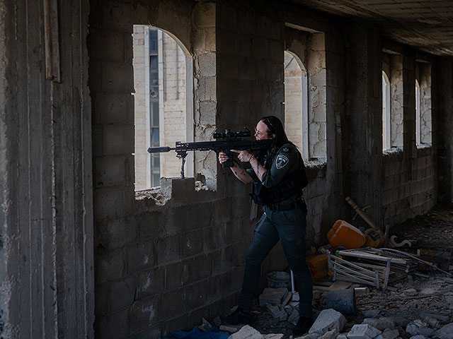 Девушки-снайперы пограничной полиции Израиля. Фоторепортаж