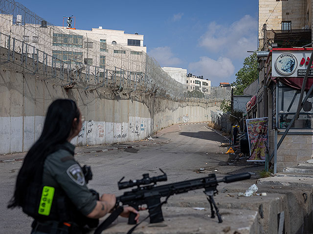 Девушки-снайперы пограничной полиции Израиля. Фоторепортаж