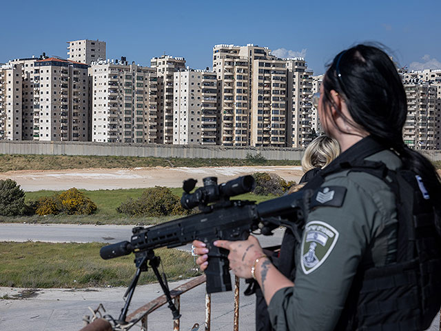 Девушки-снайперы пограничной полиции Израиля. Фоторепортаж