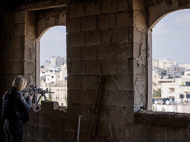 Девушки-снайперы пограничной полиции Израиля. Фоторепортаж