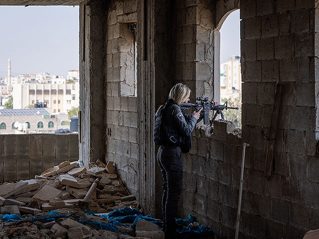 Девушки-снайперы пограничной полиции Израиля. Фоторепортаж