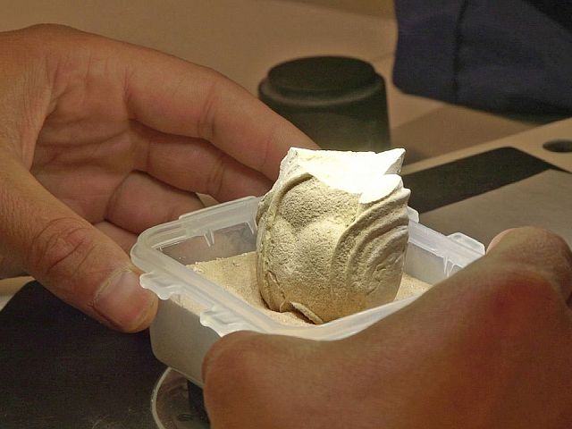 Во время похода в районе кратера Рамон восьмилетний мальчик нашел фигурку древнего божества