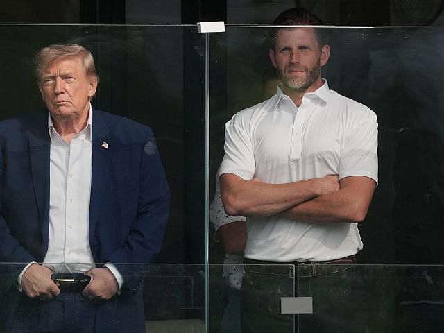 Дональд и Эрик Трамп