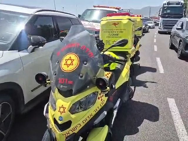 Авария в Хайфе, погиб мотоциклист
