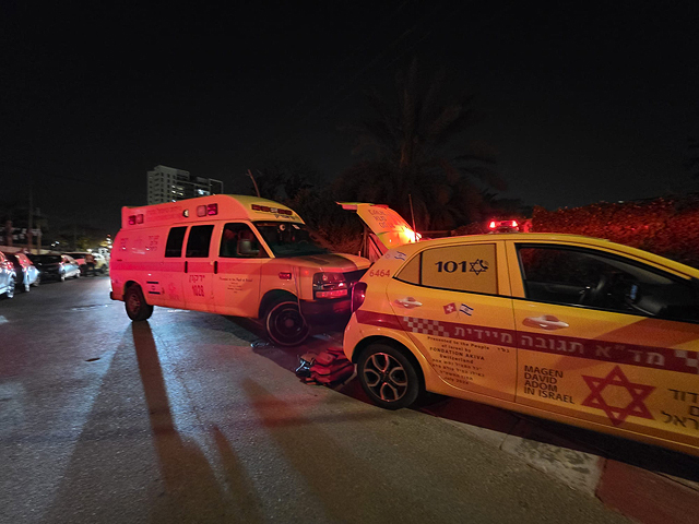 Авария с участием израильского и палестинского автомобиля на 60-м шоссе, трое пострадавших