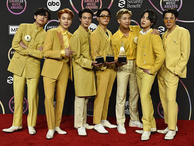 American Music Awards 2026: триумф южнокорейской группы BTS