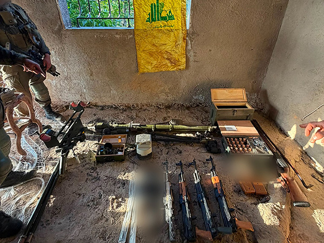 К северу от реки Литани ликвидирован боевик "Хизбаллы", обнаружен склад оружия