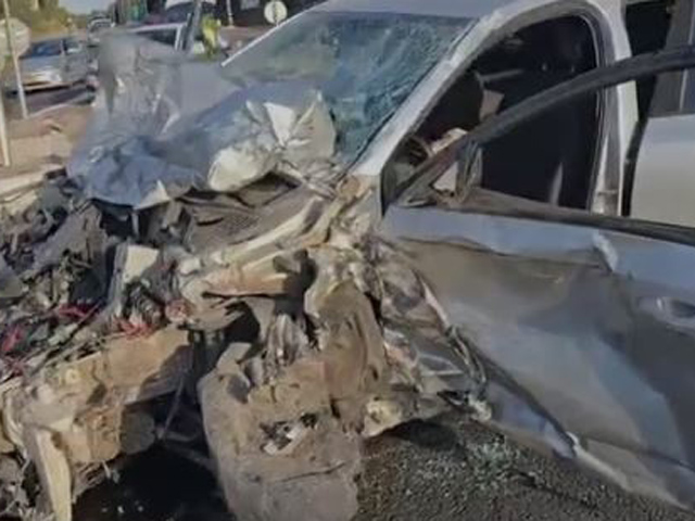 Авария возле Ашкелона, восемь пострадавших, двое из них в тяжелом состоянии