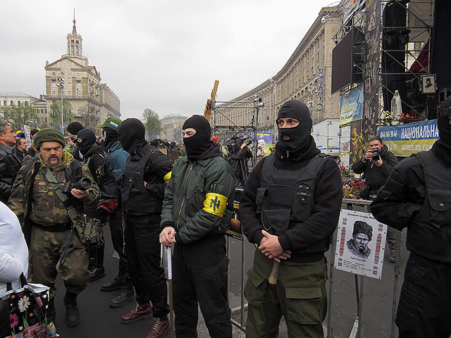 Посольство Израиля призвало власти Украины пресечь неонацистские акции