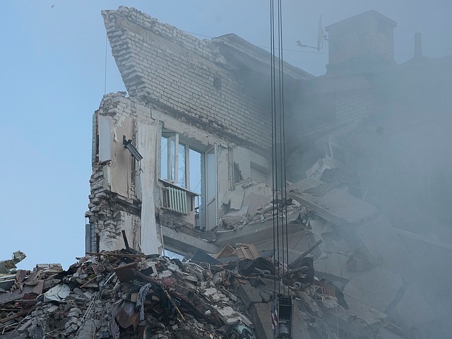 Последствия массированного удара армии РФ по Киеву. Фоторепортаж