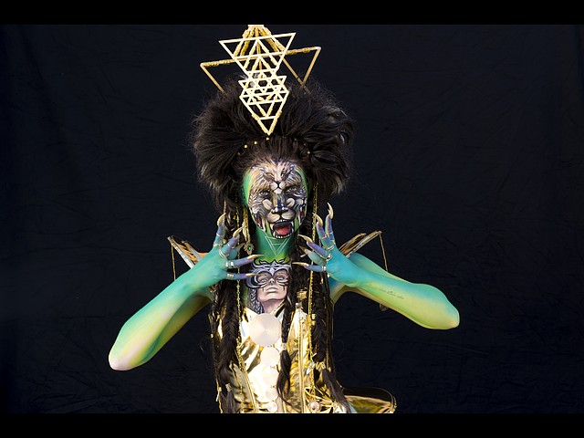 1-е место в номинации Facepaint. Работа Linda Rohmen, Норвегия. Предоставлено WBF
