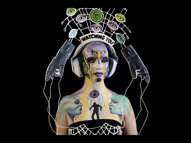 2-е место в номинации Facepaint. Работа Nadja Hluchovsky, Австрия. Предоставлено WBF