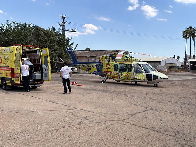 ДТП на шоссе 9779 возле Кирьят-Шмоны, пострадали три человека