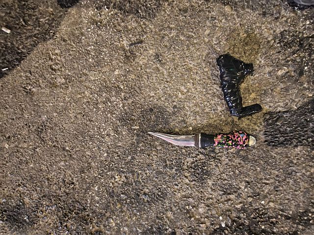 На КПП "Минарот" задержан вооруженный ножом житель Хеврона