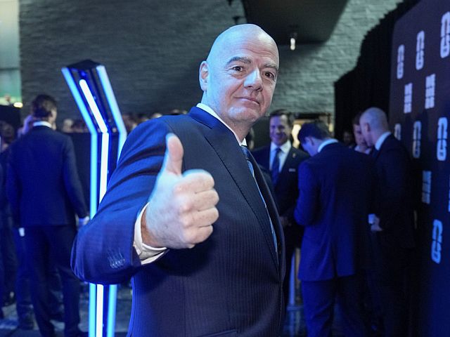 Глава FIFA Джанни Инфантино