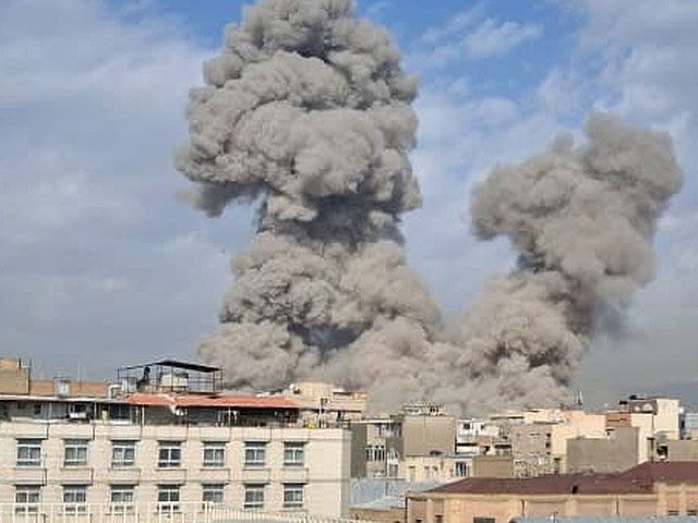 Взрыв на алюминиевом комбинате к югу от Тегерана